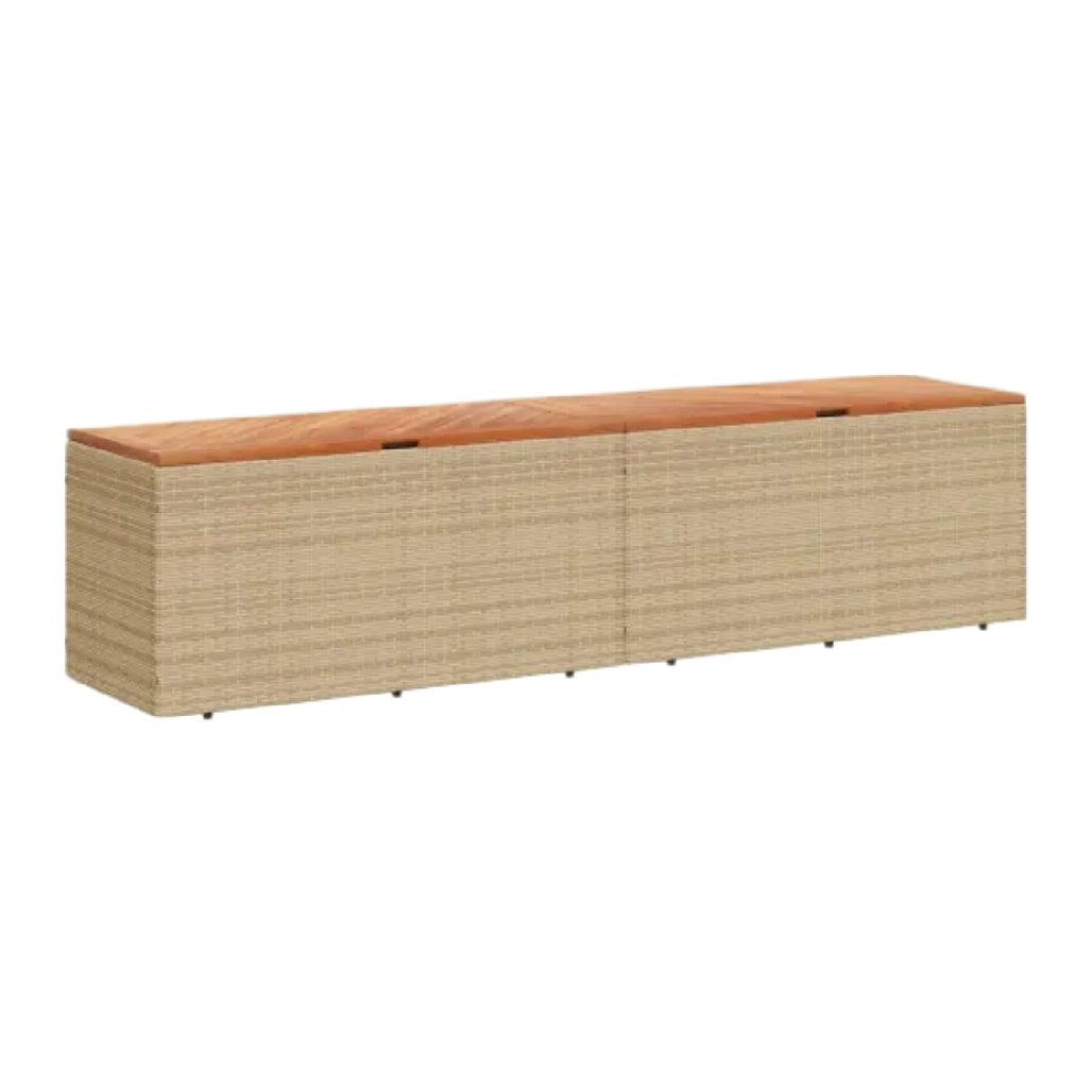 Storage Bench for Living Room in Woven Material - 150 x 40 x 45