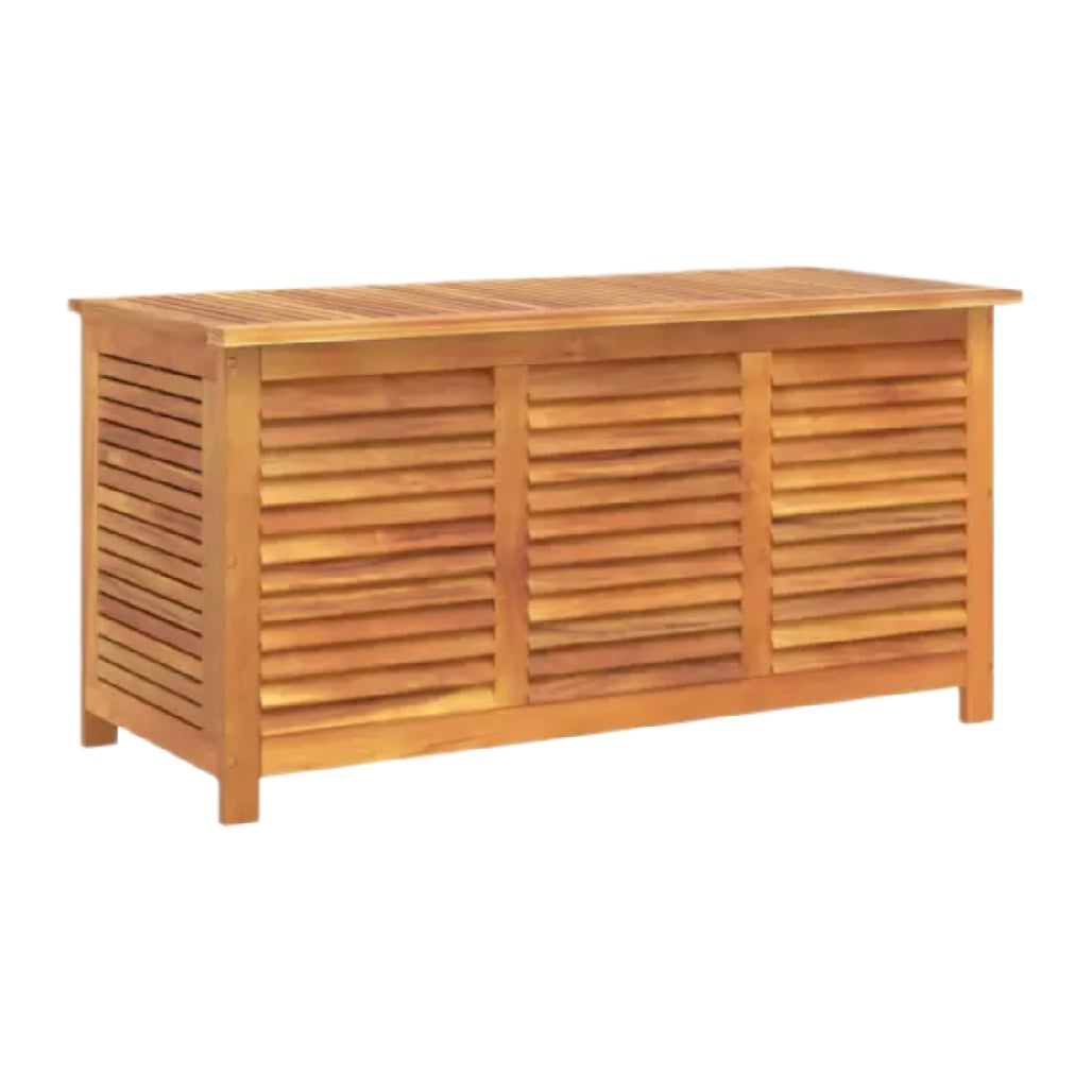 Storage Box for Outdoor Use in Weather-Resistant Wood - 120 x 60 x 60